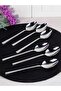12pcs Stainless Steel Teaspoons Coffee Honey Milk Spoons Kitchen Spoons 11cm