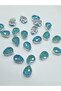 Case Stone - Aqua AB - Drop 10*14 mm ( 50 Pieces )