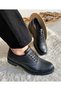 Classic Lace-Up Egg Toe Genuine Leather Casual Orthopedic Men's Shoes - 3