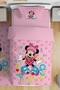 Skater Minnie Patterned Single Baby Kids Bedding Set