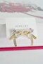 Women's Vip Series Baguette Zircon Stone Earring Set