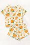 مجموعة مكونة من ستة قطع من Friends Get Orange Supersoft Basic Single Jersey - 4
