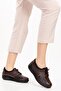 Genuine Leather Women's Special Shoes for Bone Protrusion At.4204 - 3