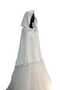 Bolero Cape, Hooded Bolero, Off-white Cape, Bridal Cloak - 5