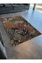 Multi-Colored Leaf and Flower Rose Pattern Creative Modern Decorative Carpet 3013 - 3