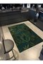 Green Themed Plant Grass Patterned Creative Modern Decorative Carpet 3015 - 2