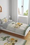 Safari Tour Travelers Patterned Single Baby Kids Bedding Set - 2
