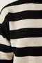 Women's Black Striped Sweater Dress Knitwear Suit KG00008 - 4