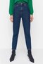 Paris Dark Blue Boyfriend Jeans High Waist - 2