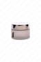 50ml frosted color cream jar glass cream box with shiny silver color lid 50cc glass jar 6pcs - 6