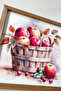 طاولة MDF بإطار خشبي من Apple Basket - 4