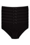 Star Women's 6-Pack Organic Bamboo High-Waist Bato Panties
