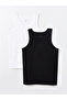 Men's Combed Cotton Undershirt - U Collar, Pack of 2