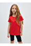 Girl - Crew Neck Basic Short Sleeve T-Shirt