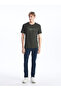 Crew Neck Short Sleeve Printed Combed Cotton Men's T-Shirt - 2