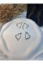 Plain Steel Heart Earrings (Golden and Silver Colors) - 4