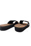 Women's Burgundy Buckle Ultra Light Walking Slippers - 6