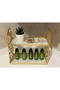Nıshomee 2 Tiers Gold Bathroom Kitchen Organizer Organizer - 2