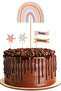 Cake Toothpick Bohemian Themed 5 Pieces