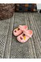 Girls Boys 6 Pieces Cross Jibbitz Ornate Closed Front Garden Pool Daily Sandals Slippers - 2