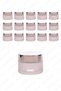 30ml frosted color cream jar glass cream box shiny silver color lid 30cc glass jar 15pcs