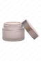 50ml frosted color cream jar glass cream box with matte silver color lid 50cc glass jar 1pc - 6