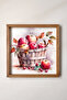 طاولة MDF بإطار خشبي من Apple Basket