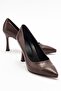 FOREST Brown Print Women's Heeled Shoes