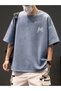 Unisex Women's/Men's M Color Custom Printed Oversize Combed Cotton T-Shirt - 4