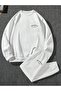 Men's Chest Pocket Detailed Tracksuit Set - 3