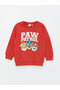 Crew Neck Paw Patrol Printed Baby Boy Sweatshirt and Sweatpants 2-Piece - 2