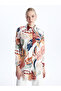 Patterned Long Sleeve Women's Shirt Tunic