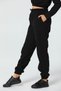High Waist Elasticized Thick (3 Thread) Cotton Women's Sweatpants - 2