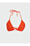 Women's Halter Straight Reversible Bikini Top
