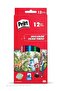 Painting Set of 3 - 12 Long Crayons + 12 Watercolors + 12 Pastel Paints - 2