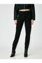 High Waist Jeans Mom Jean Black Mom Lycra Colorfast Extra Comfortable - 3