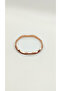 Red Zircon Stone Wavy Design Steel Bracelet - 2