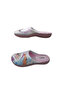 Girl's Pink-Blue Princess Figured Indoor Slippers - 5