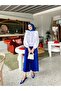 Women Satin Slim Pleated Skirt - 3