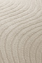 Avangard Round Rug Sahara Cream Bath Rug Fringed 90X90 - 3