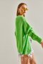 Women's Aqua Green Soft Knitwear Cardigan Stk232 - 7