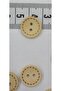 Tree Button 1.5 Cm Wooden Button Tree Button 12 Pieces - 3