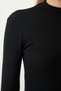 Women's Black and White 2-Pack Ribbed Turtleneck Knit Blouse GT00053 - 3