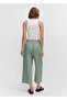 Keten Culotte Pantolon - 4
