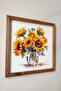 Moonflower Flower in a Wooden Framed Pot Uv Printed Mdf Painting - 3