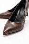 FOREST Brown Print Women's Heeled Shoes - 5