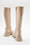 COVELA Beige Skin Women's Boots - 5