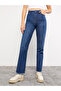 High Waist Straight Women's Jean Pants - 4