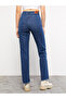 High Waist Straight Women's Jean Pants - 5