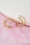 Women's Vip Series Baguette Zircon Stone Earring Set - 3